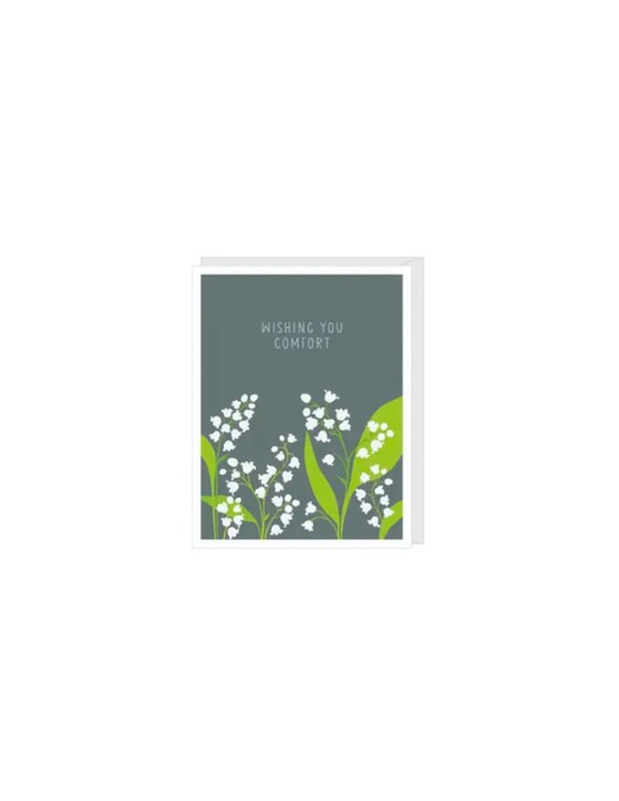 Lily of the Valley Sympathy Card