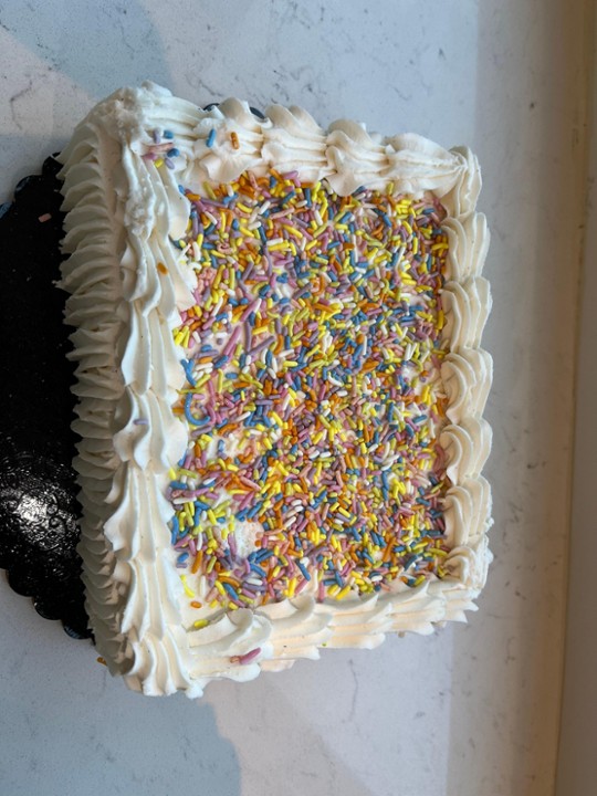 Vanilla Celebration Cake (1/8th Sheet)