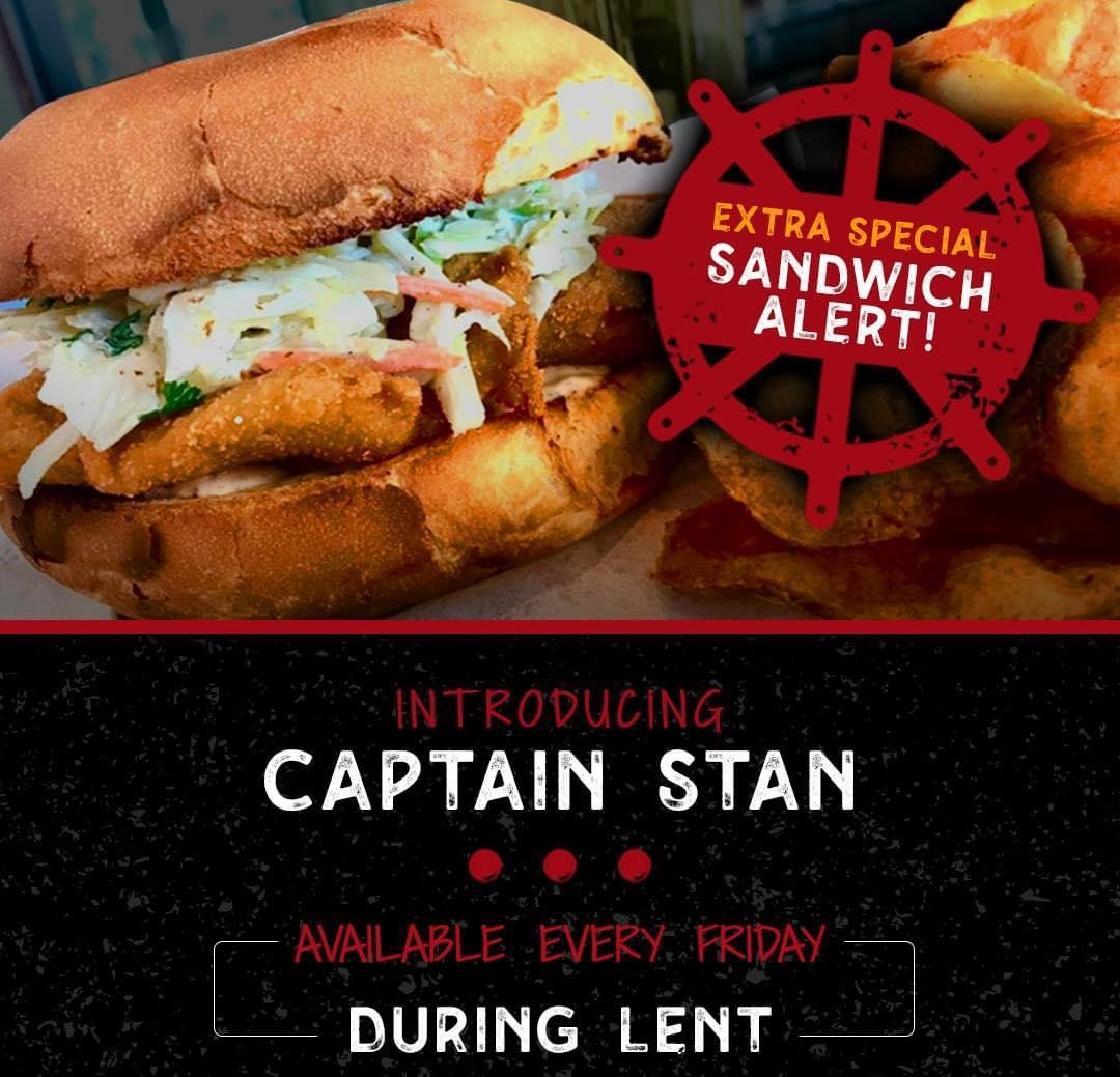 Captain Stan (Friday Only & Ash Wednesday)
