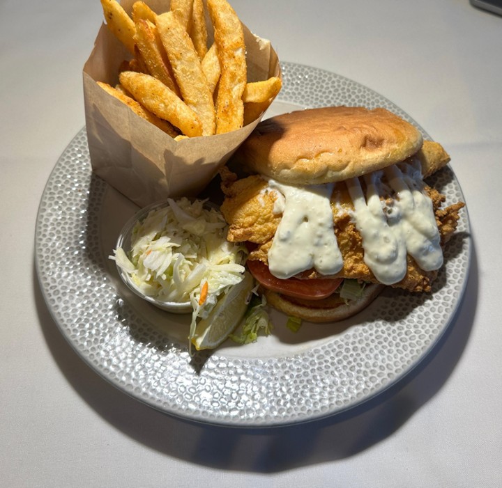 FISH & CHIP SANDWICH