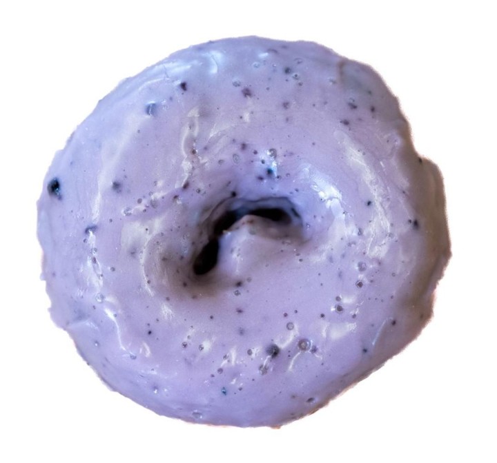 -Blueberry Cake- Blueberry Icing