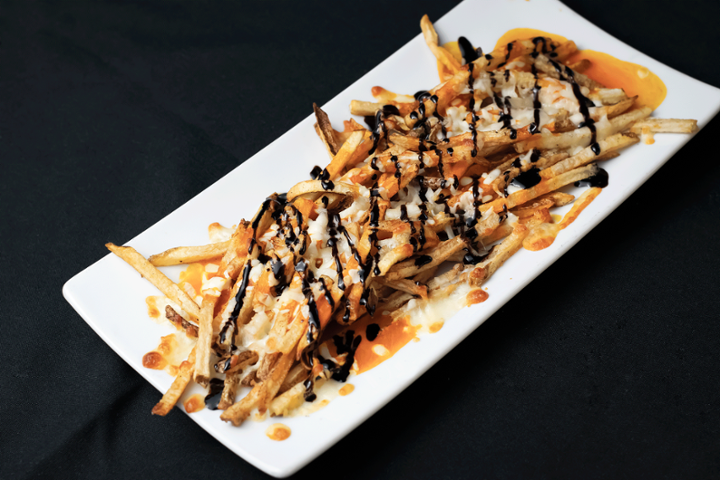 Buffalo Fries w Balsamic Reduction