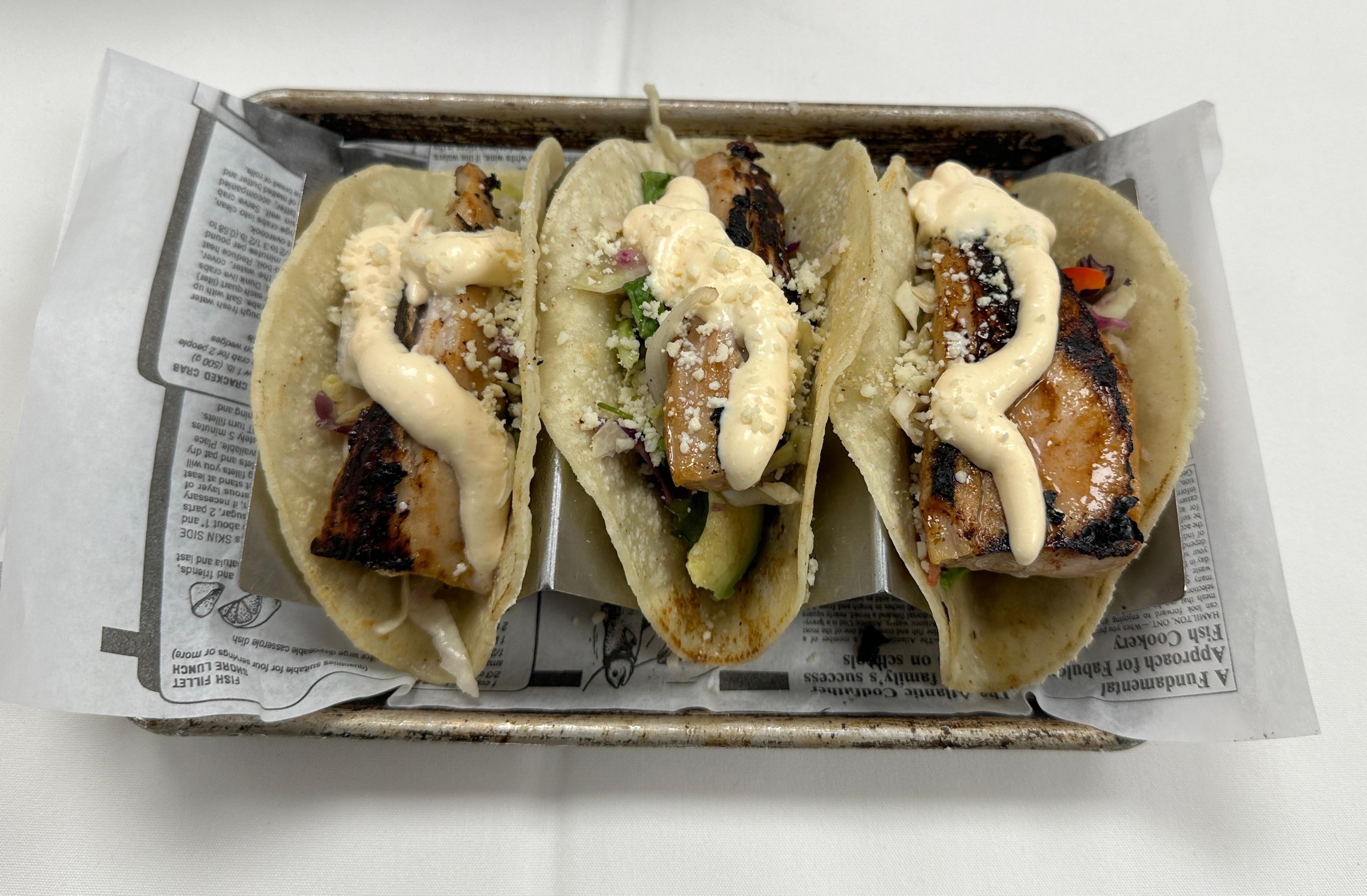 FISH OF THE DAY TACOS