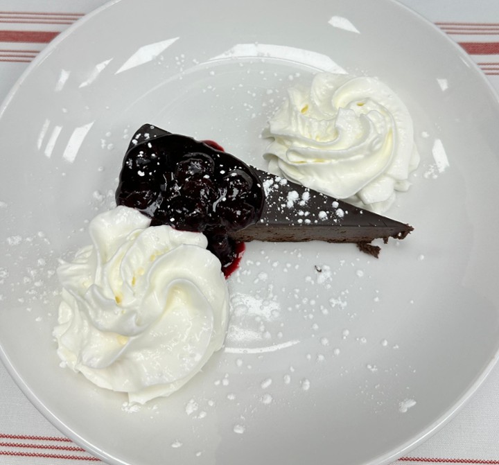 FLOURLESS CHOCOLATE CAKE