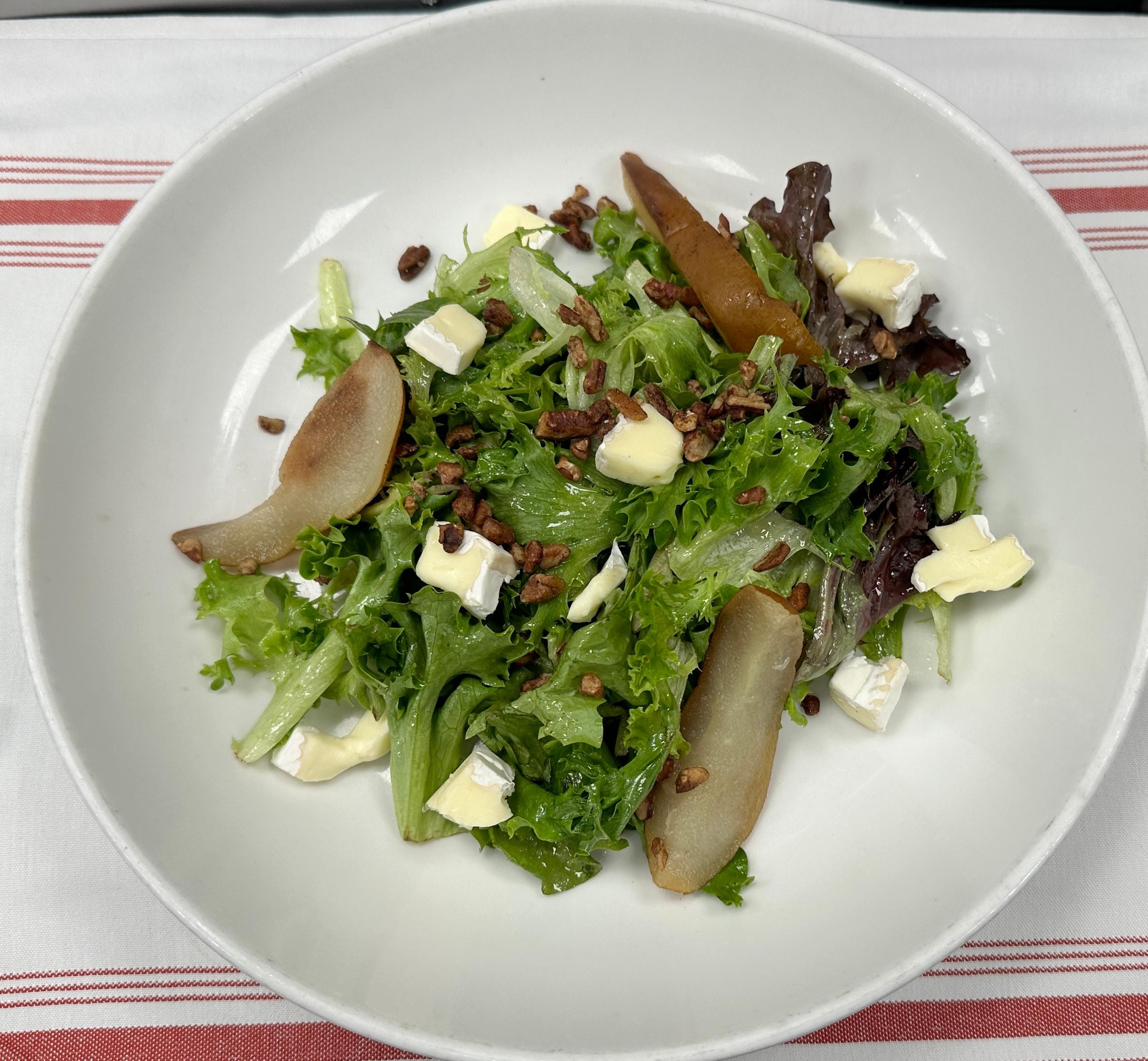 POACHED PEAR SALAD