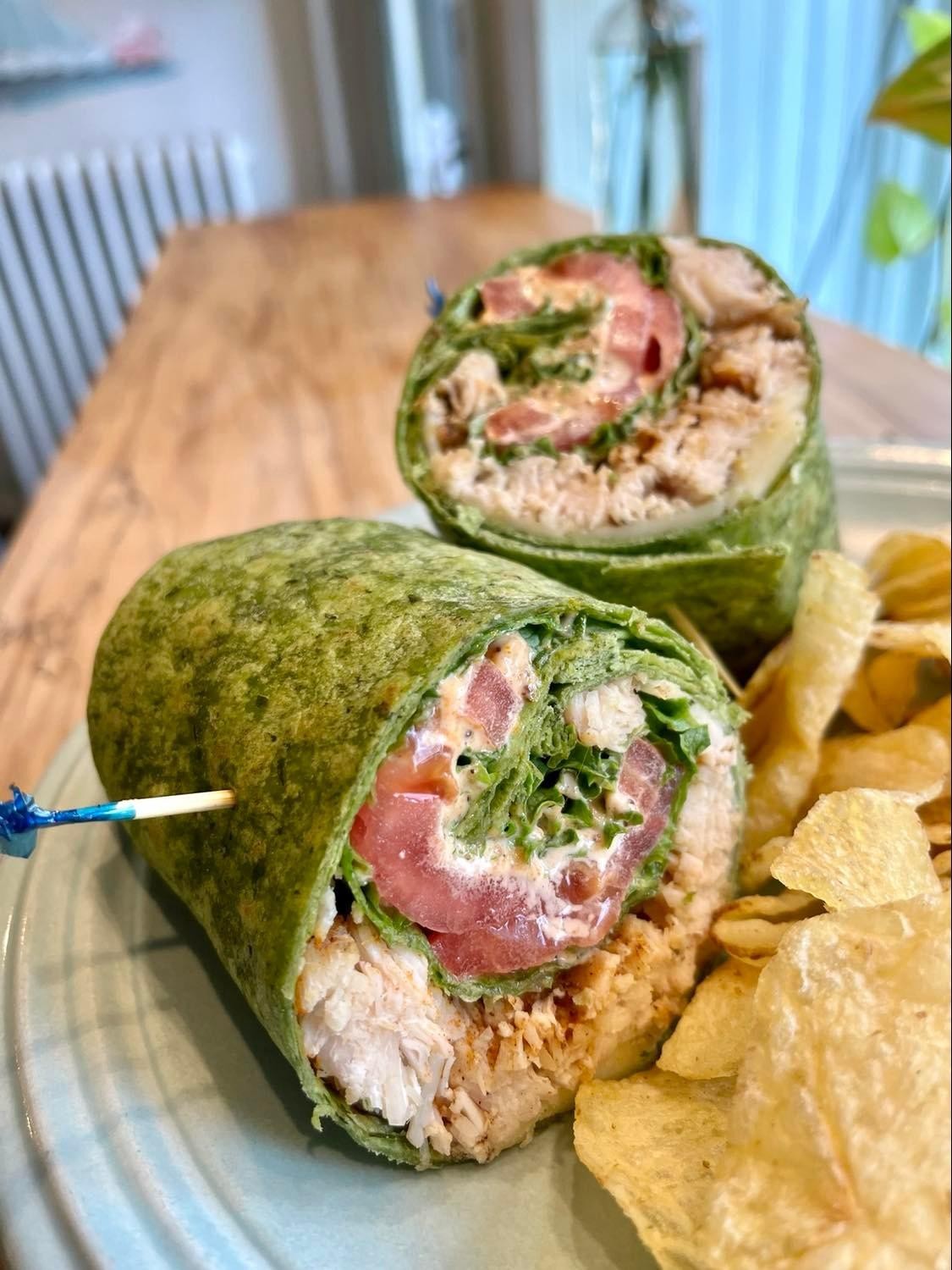Old Bay Chicken Wrap