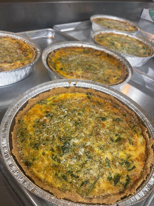 Keto Quiche Whole Pie