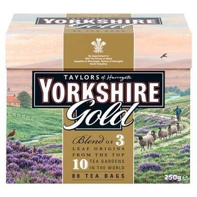 Yorkshire Gold Black Tea 80 Tea Bags