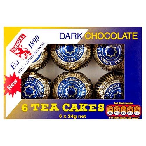 Tunnocks Tea Cakes Dark Chocolate