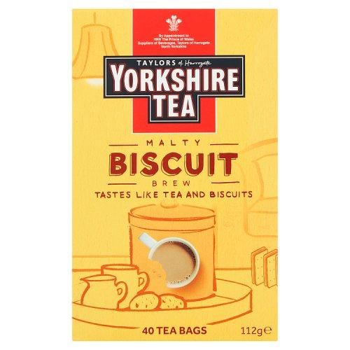 Yorkshire Biscuit Brew 40 Tea Bags