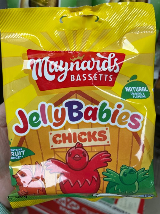 Bassetts Jelly Babies Chicks Bag 130g