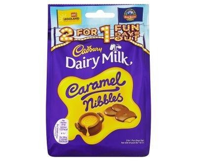 Cadbury Caramel Nibbles Pouch 120g