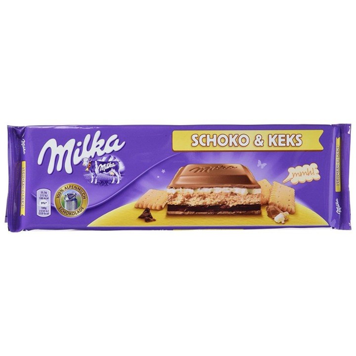 Milka MMMax Biscuit Bar 300g