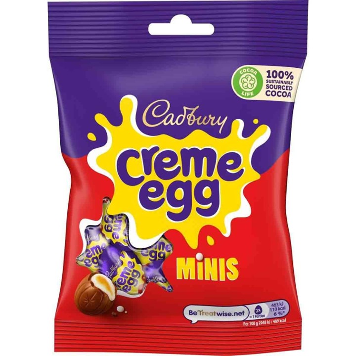 Cadbury Mini Creme Eggs Bag 78g