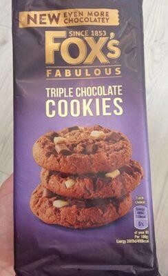 Fox's Triple Chocolate Cookies 180g