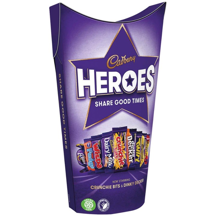 Cadbury Heroes Carton 290g