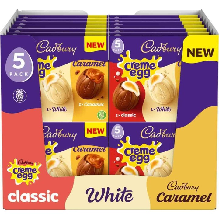 Cadbury Creme Egg Mixed 5 Pack 200g