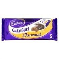 Cadbury Caramel Cake Bars 5 Pack