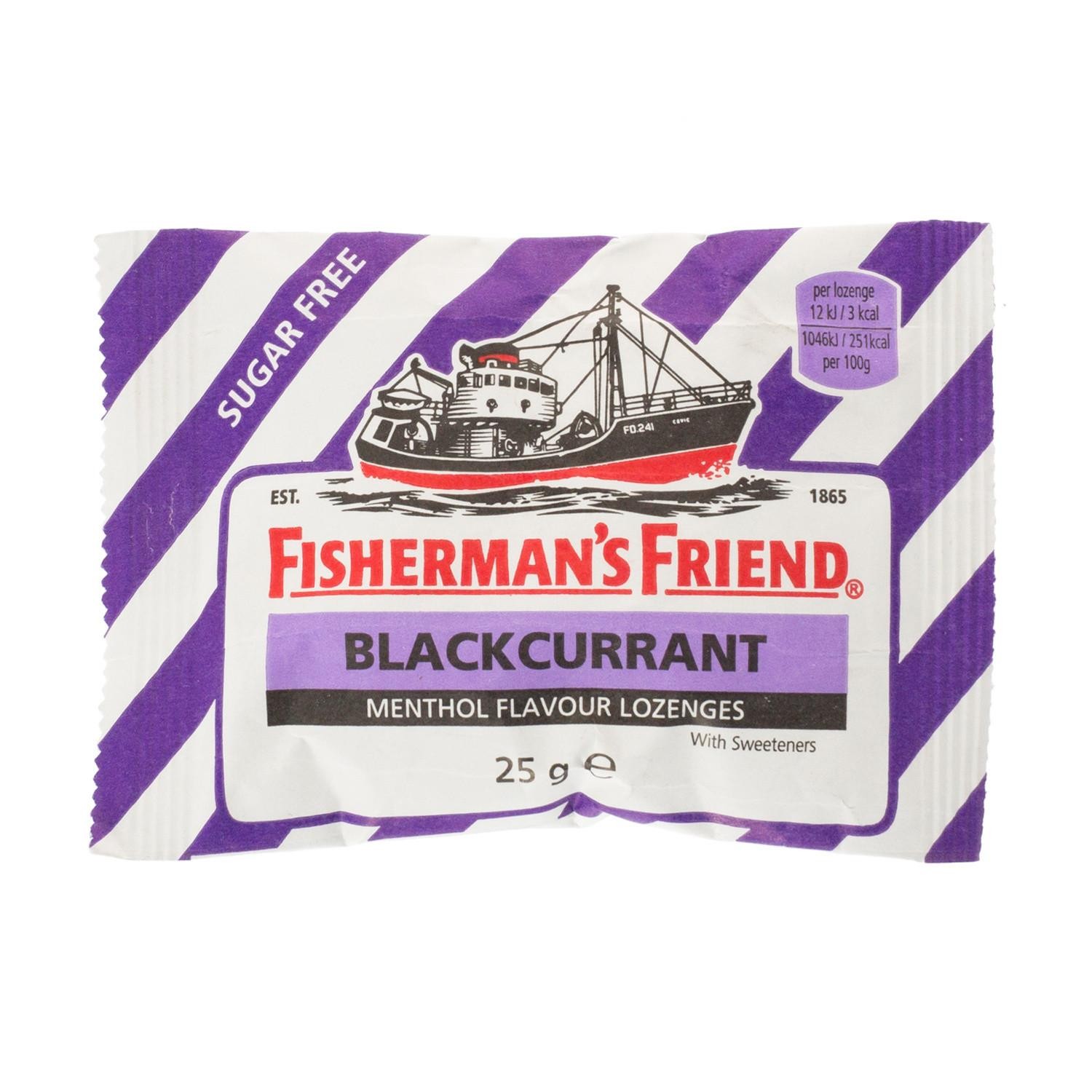 Fishermans Friend Lozenges Blackcurrant 25g