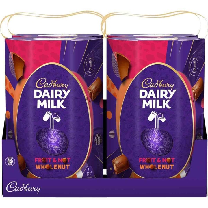 Cadbury Fruit & Nut Large Egg 249g