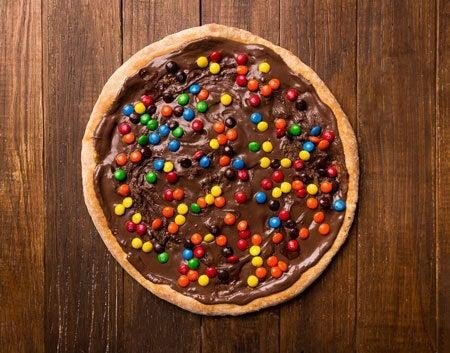 M&M pizza