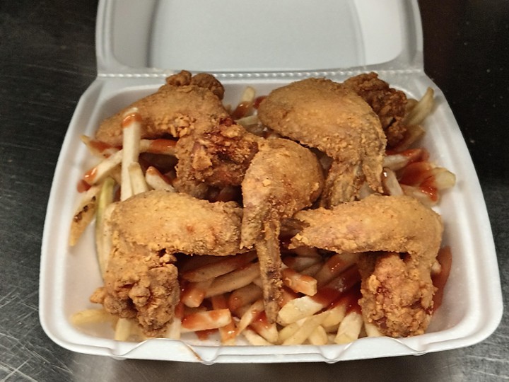 5 pcs Wings With Fries