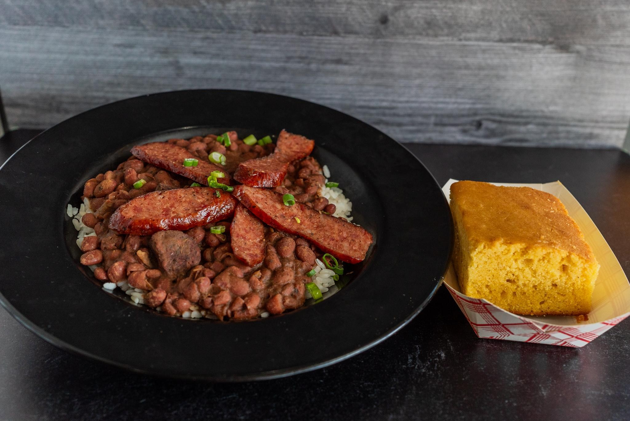Red Beans & Rice Platter