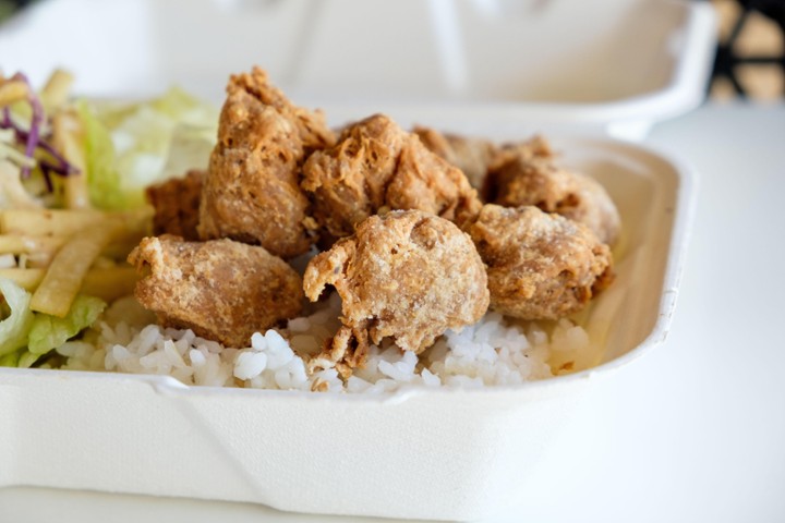 Vegan Sesame Chicken Plate