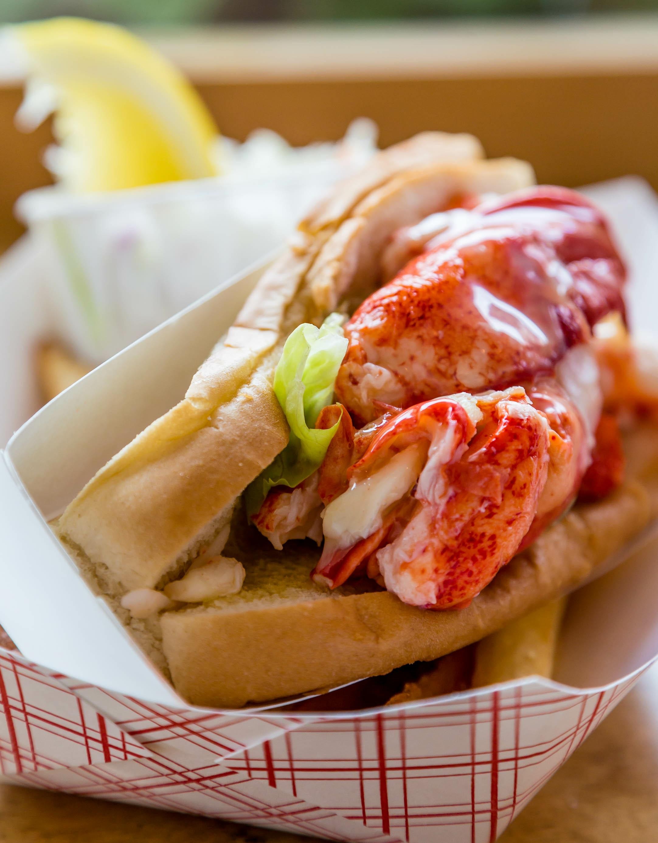 Lobster Roll Hot Sandwich