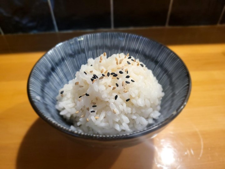 Steamed White Rice.