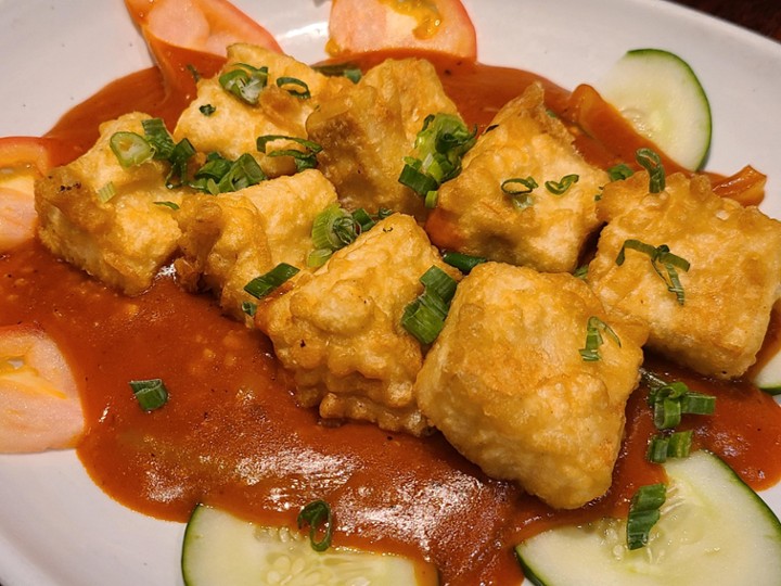 Crispy Korean Chili Tofu