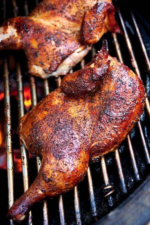 Quarter Smoked Chicken