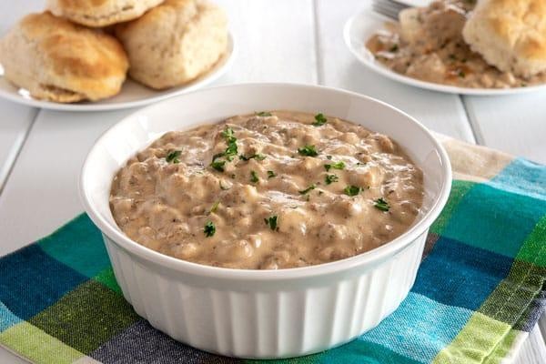 Cup Of Sausage  Gravy