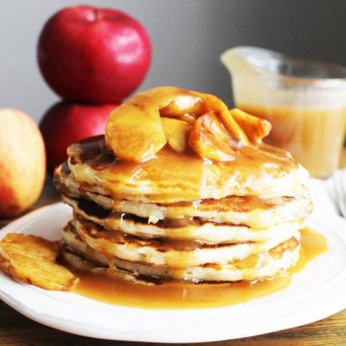 Caramel Apple Pancakes