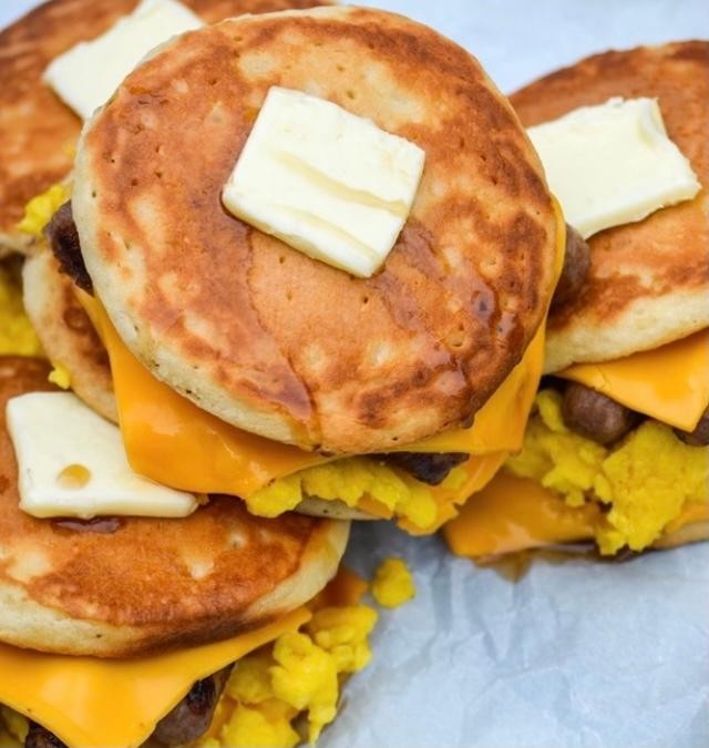 Hot Cross Pancakes