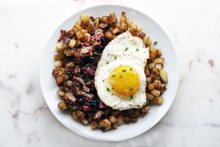 Brisket Hash Benny