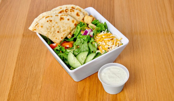 Large Green Salad (comes w/ pita) 🥗