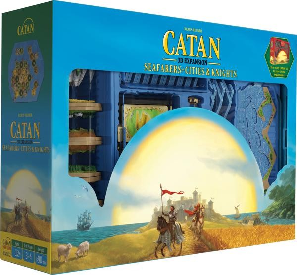 Catan 3D Expansion Seafarers + Cities and Knights