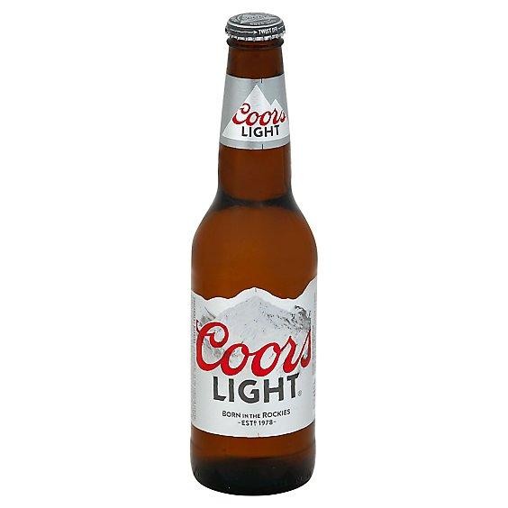 Coors Light Bottle