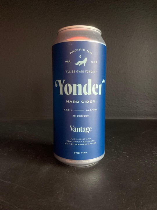 Yonder Vantage Semi-Sweet Cider