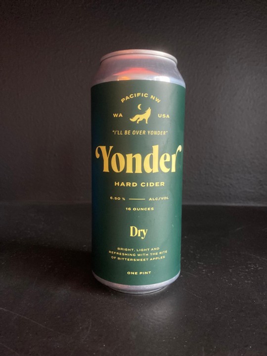 Yonder Dry Hard Cider