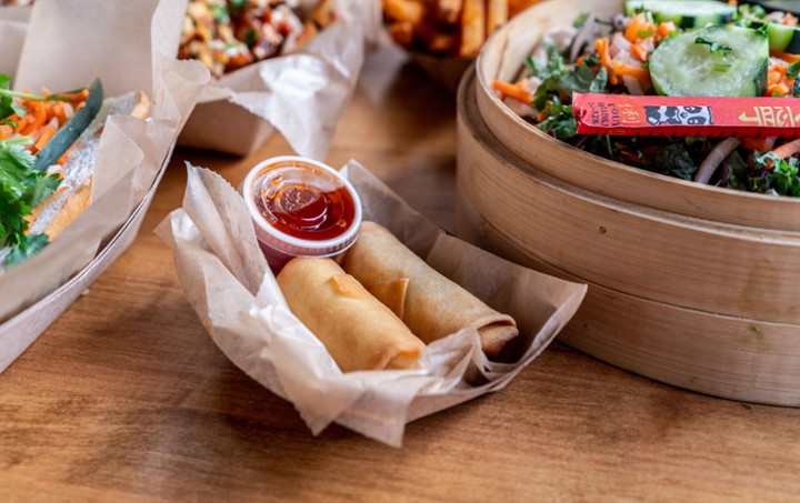 VEGAN CRISPY SPRING ROLLS