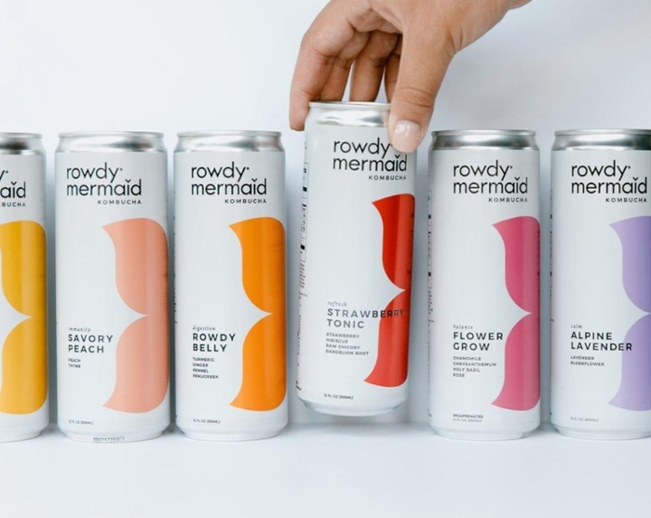 Rowdy Mermaid Kombucha 12oz