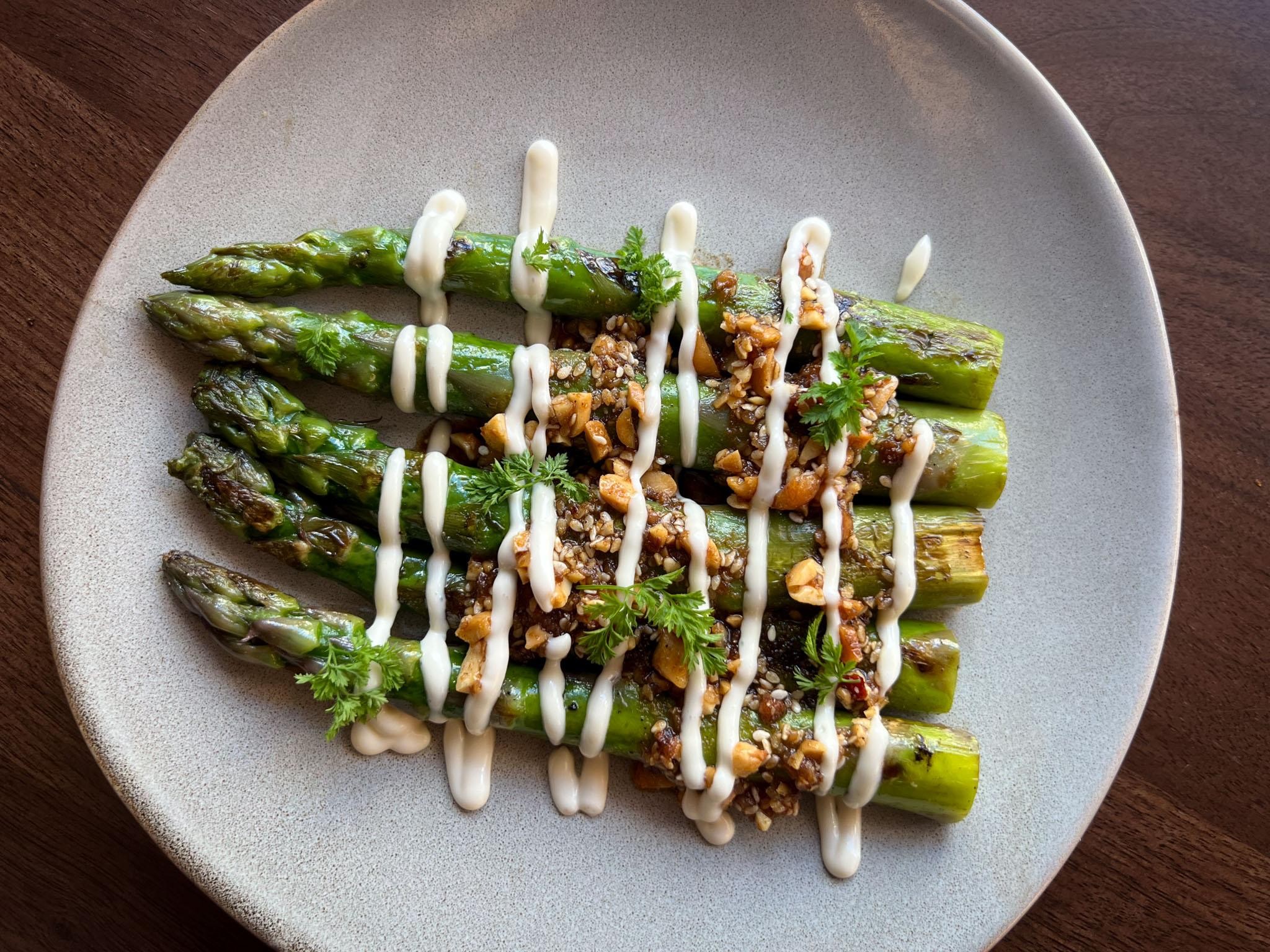 Griddled Asparagus