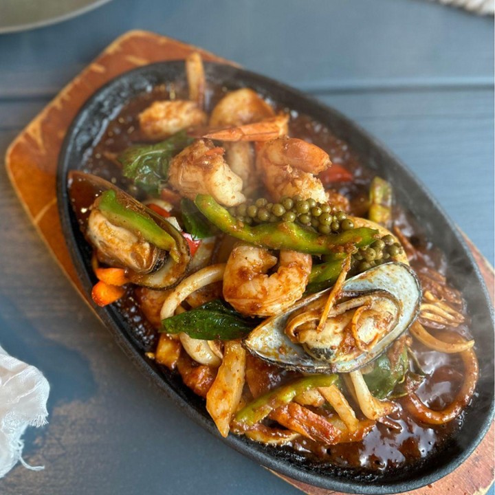 Seafood Hot Plate
