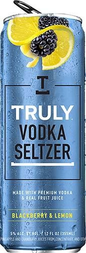 Truly Vodka Seltzer - Blackberry & Lemon