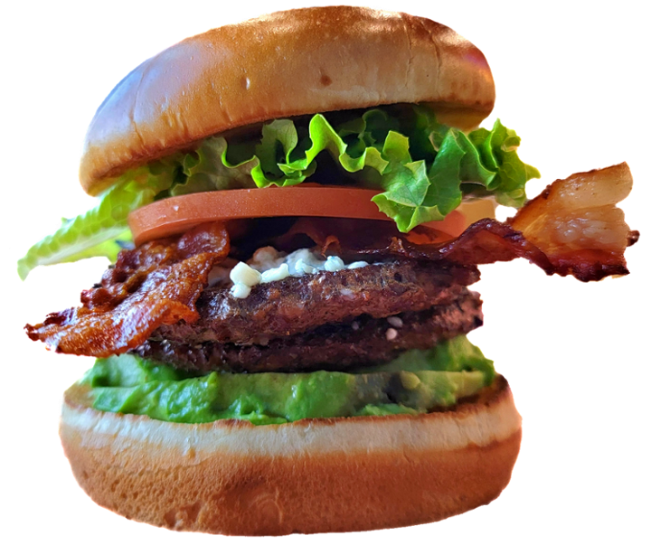 Bleu Cheese Bacon Avocado Burger