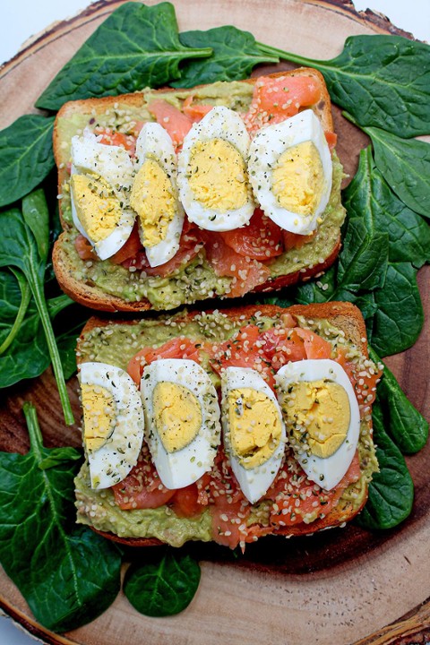 Smoked Salmon Toast