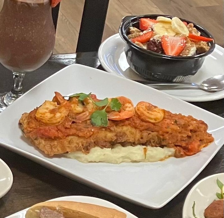 Angelica's Fish & Shrimp Special