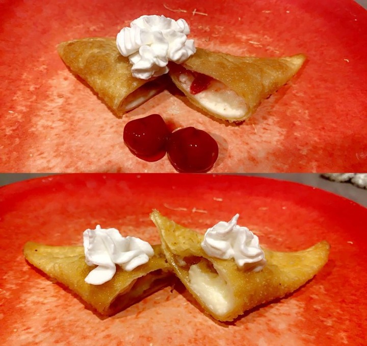 Cooked Large Seasonal Rangoons (Cherry Bomb and Apple Pie)